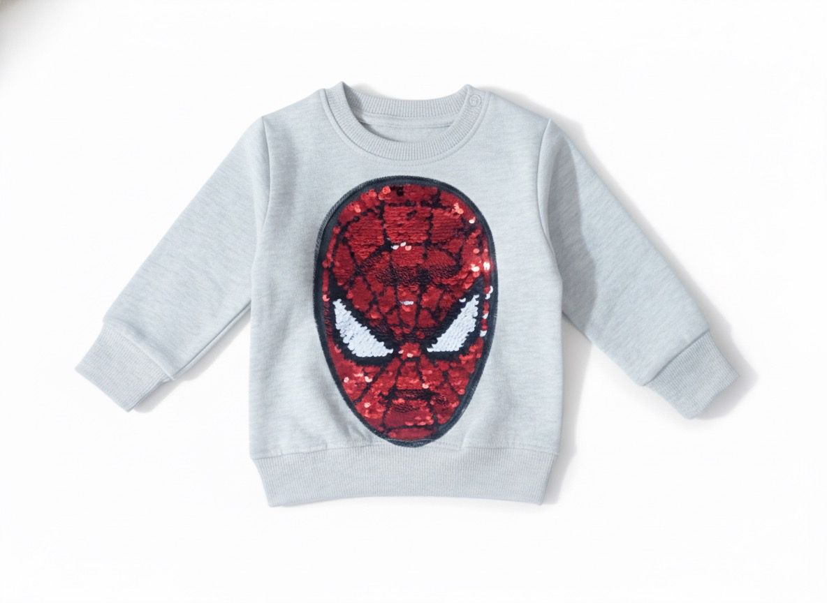 Spiderman Cream Grey Tracksuit
