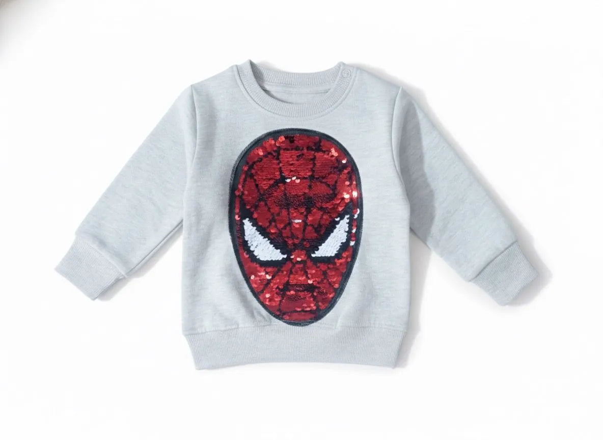Spiderman Cream Grey Tracksuit