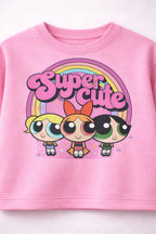 Powerpuff Girls Pink Shirt and Trouser Set