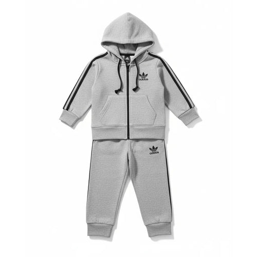 Adi Sports Grey Tracksuit - Miniwears