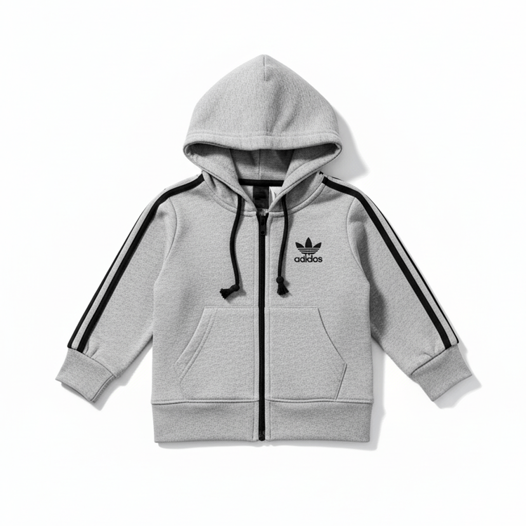 Adi Sports Grey Tracksuit - Miniwears