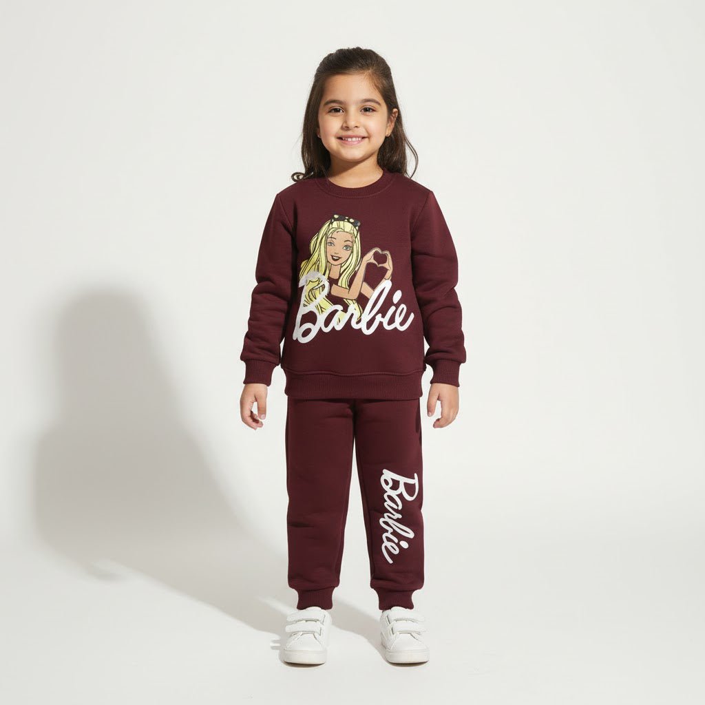 Barbie Marron Tracksuit - Miniwears