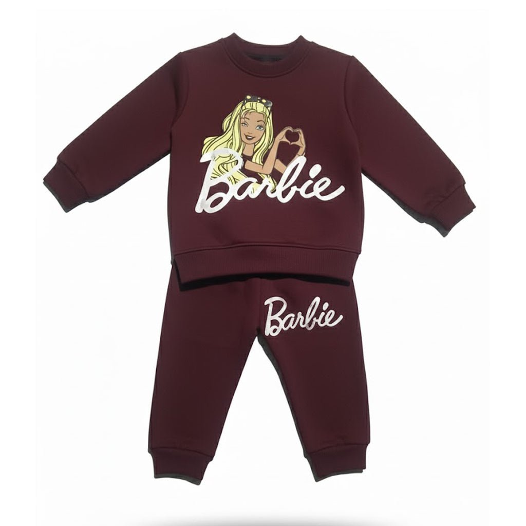 Barbie Marron Tracksuit - Miniwears