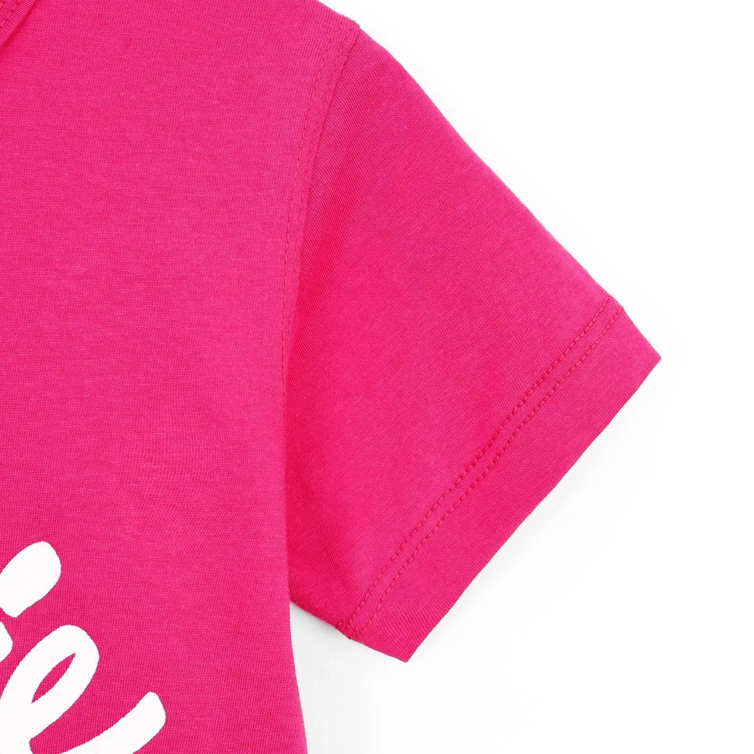 Barbie Pink T-Shirt & Trouser Set - Miniwears