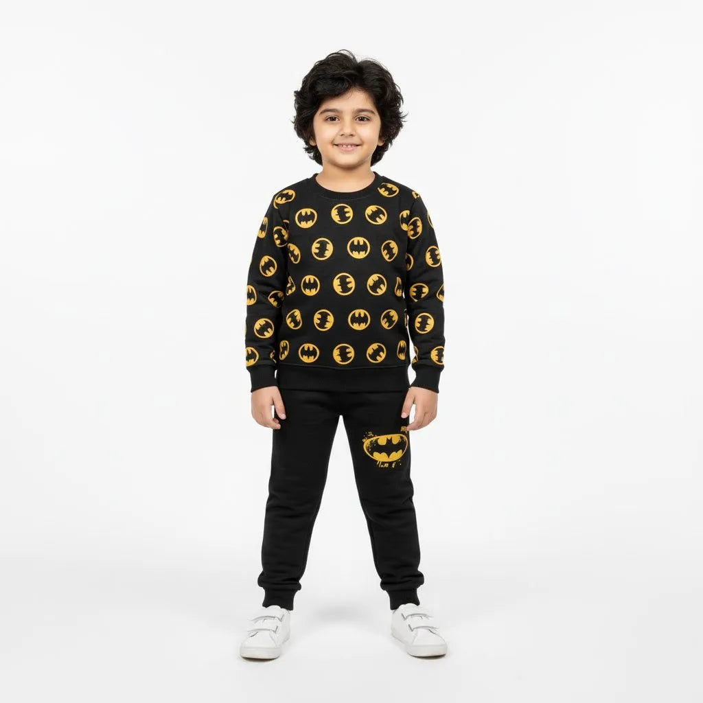 Batman Dark Grey Tracksuit - Miniwears