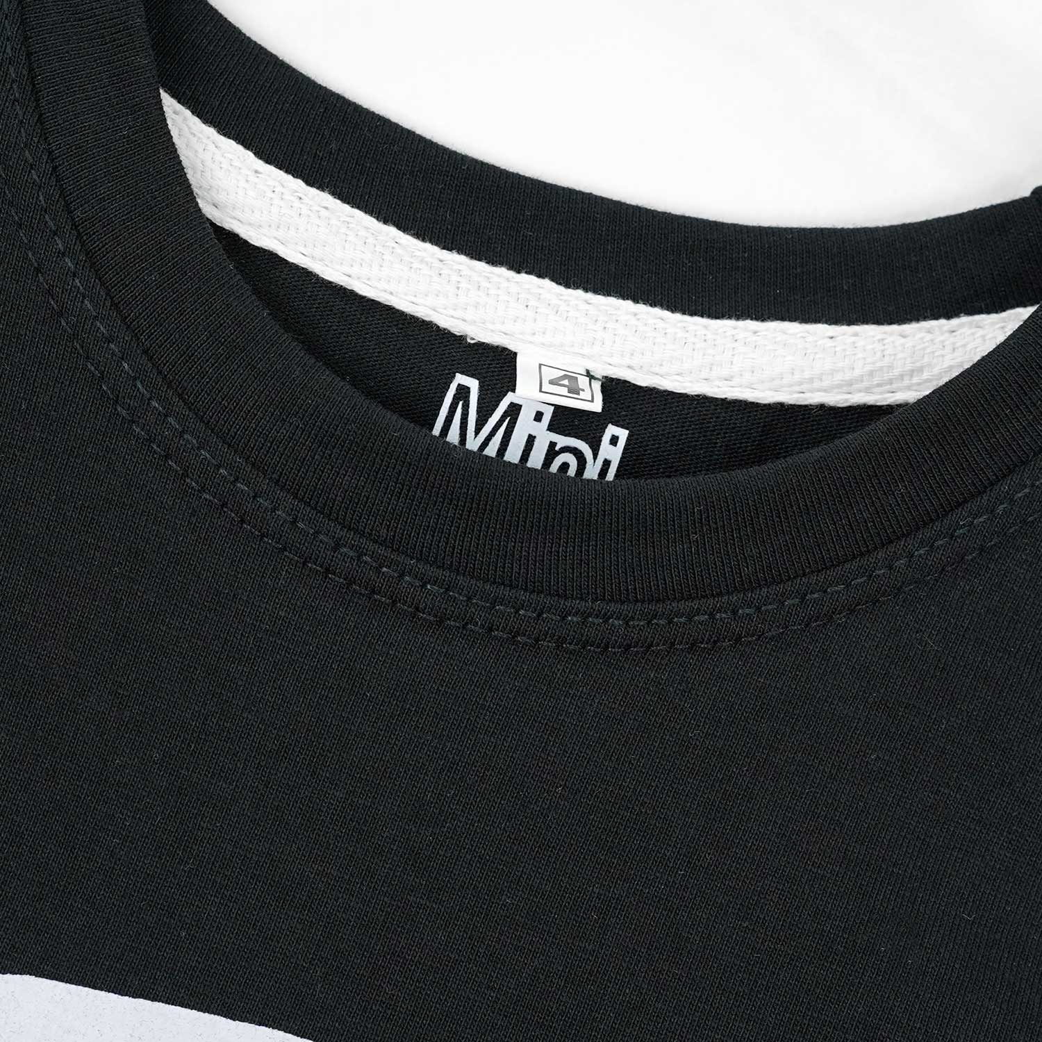 Beach Black T-Shirt & Blue Shorts Set - Miniwears