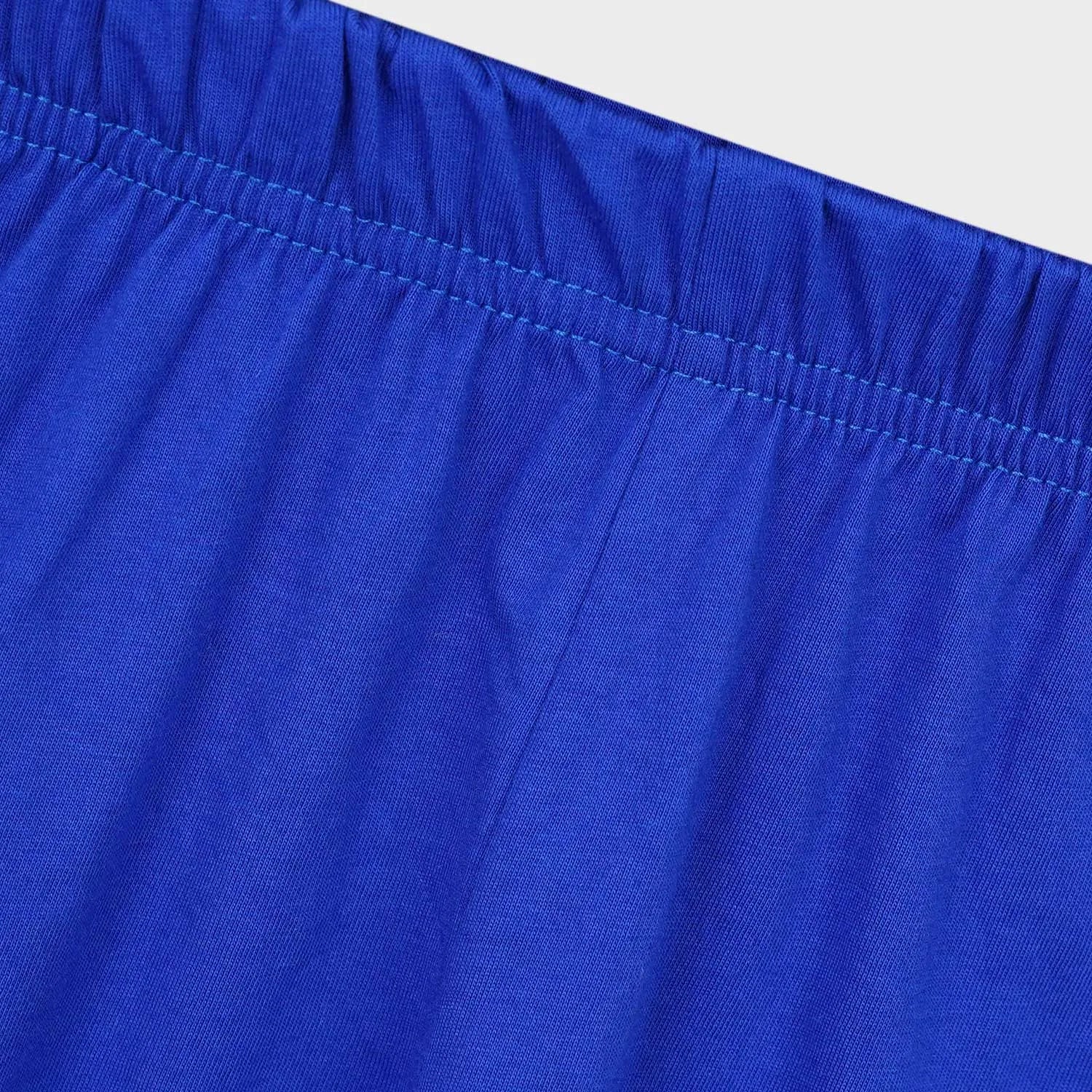 Beach Black T-Shirt & Blue Shorts Set - Miniwears