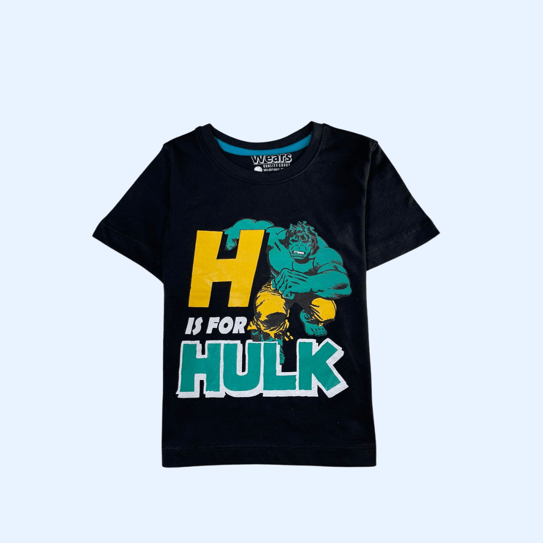 Black Hulk Tshirt - Miniwears