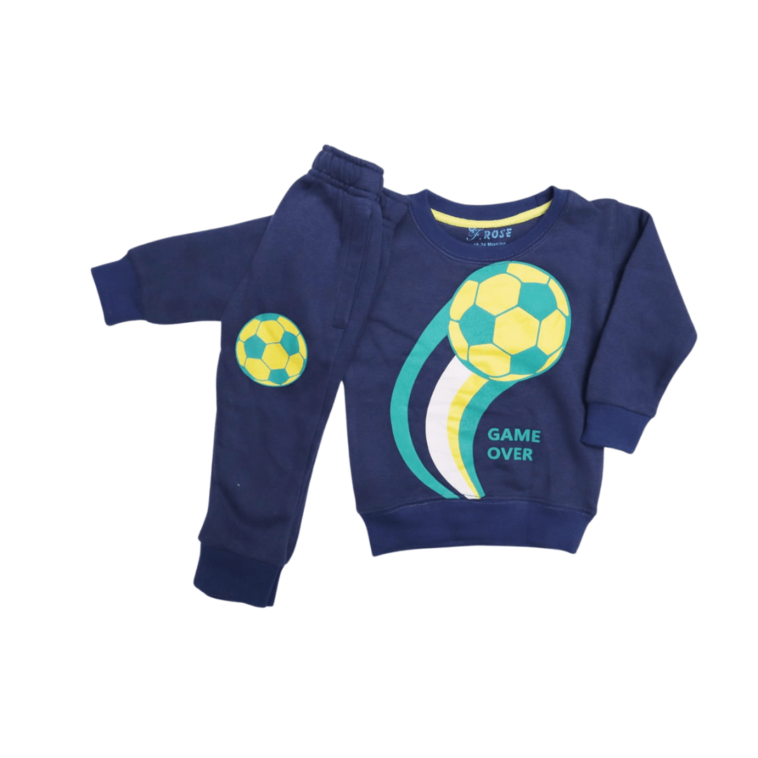 Blue Game over 3d printed tracksuit - Miniwears