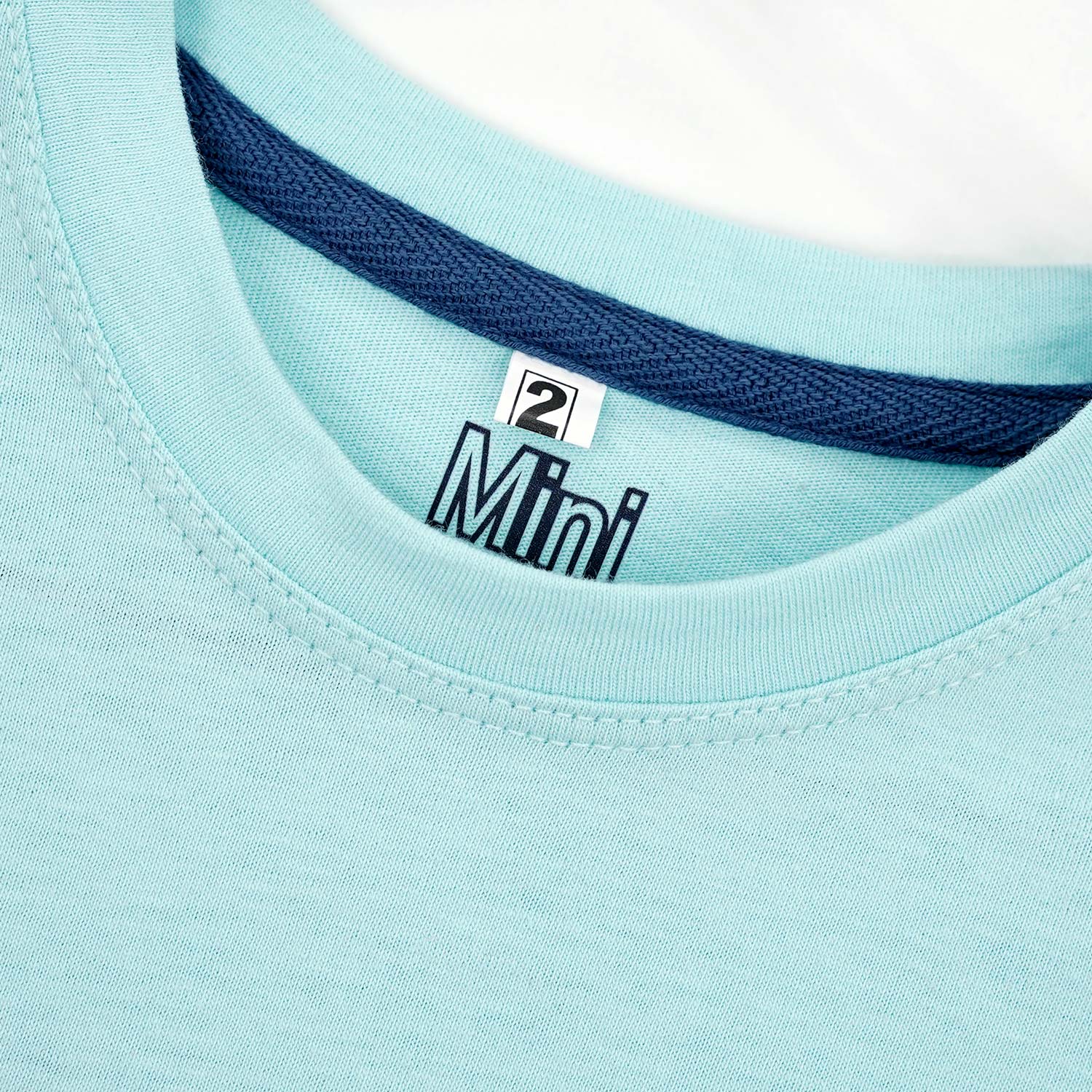 Blue Kitty T-Shirt & Trouser Set - Miniwears