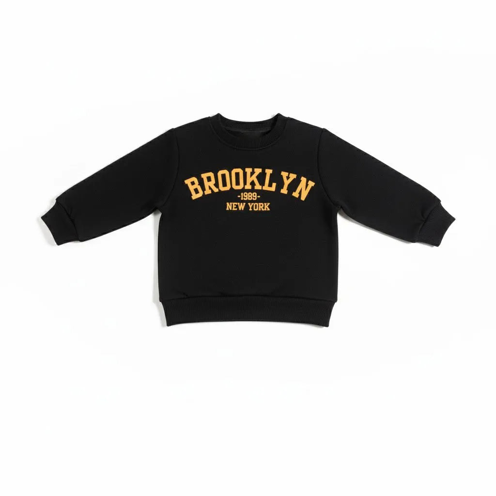 Brooklyn Black Tracksuit - Miniwears