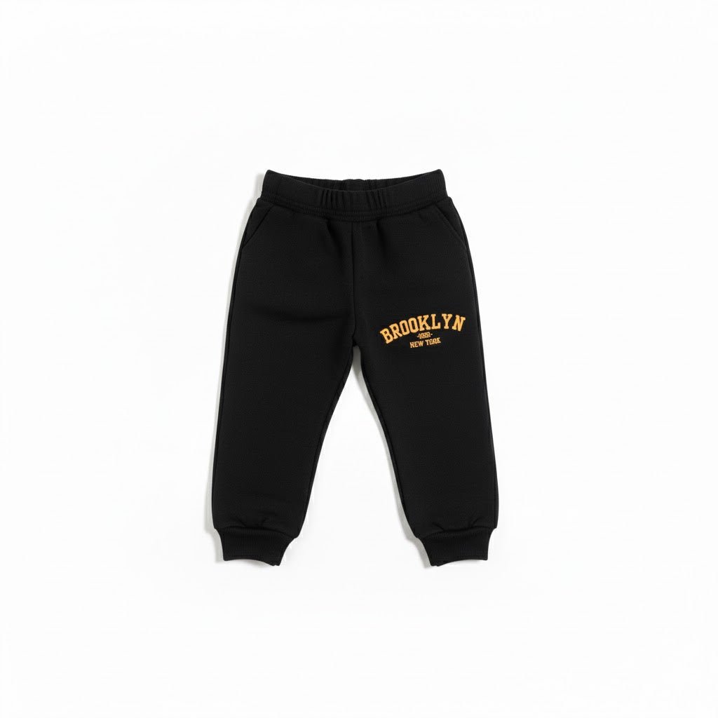 Brooklyn Black Tracksuit - Miniwears