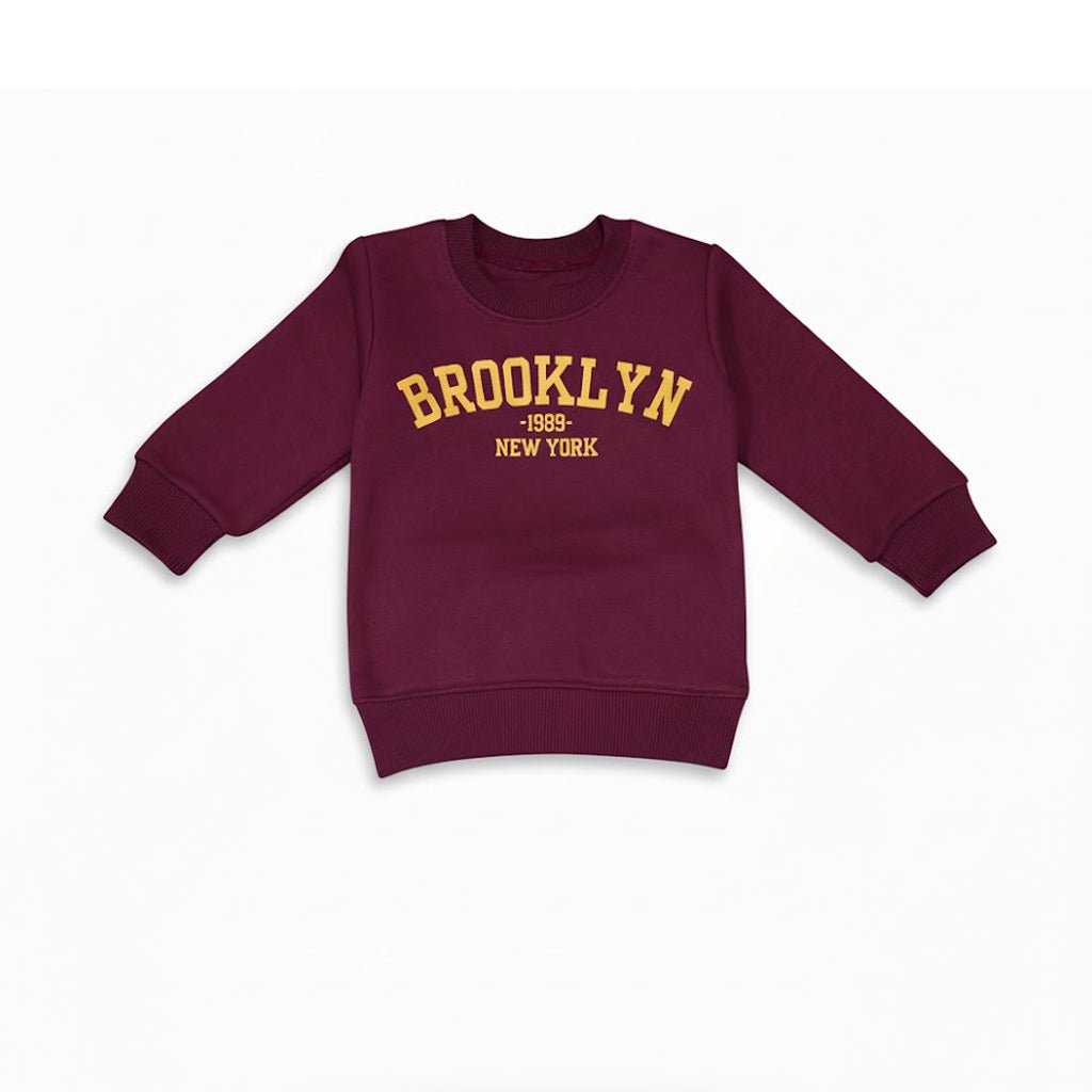 Brooklyn Maroon Tracksuit - Miniwears