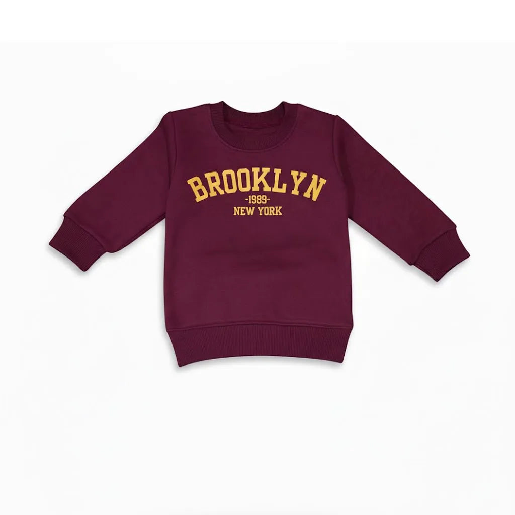 Brooklyn Maroon Tracksuit - Miniwears