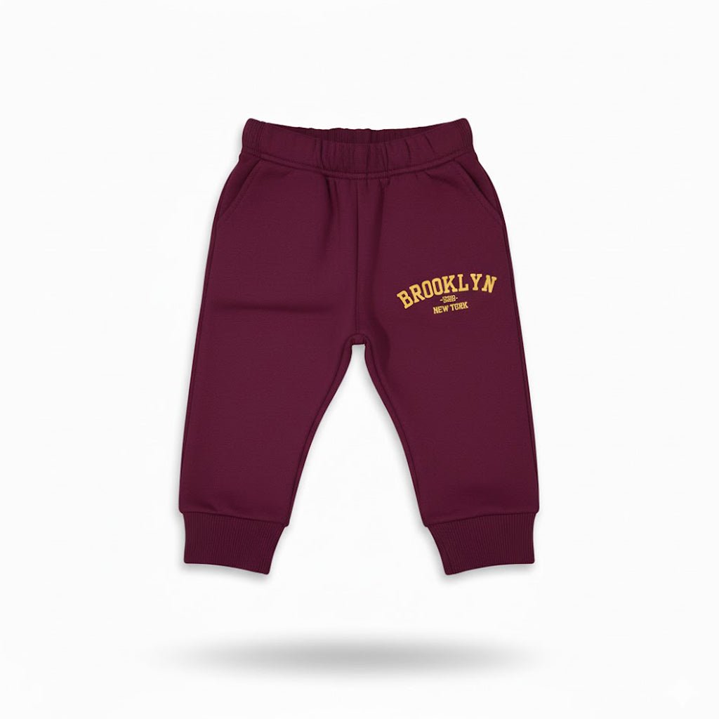 Brooklyn Maroon Tracksuit - Miniwears