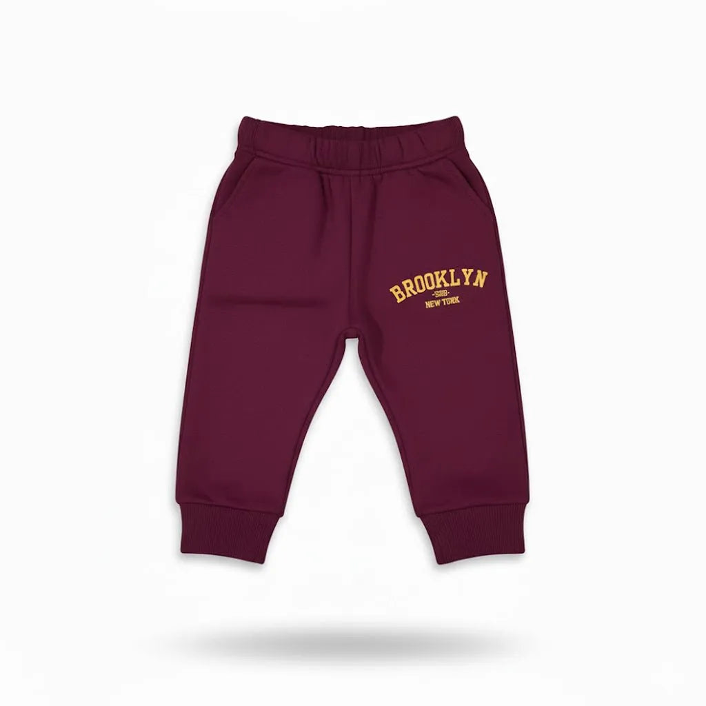 Brooklyn Maroon Tracksuit - Miniwears