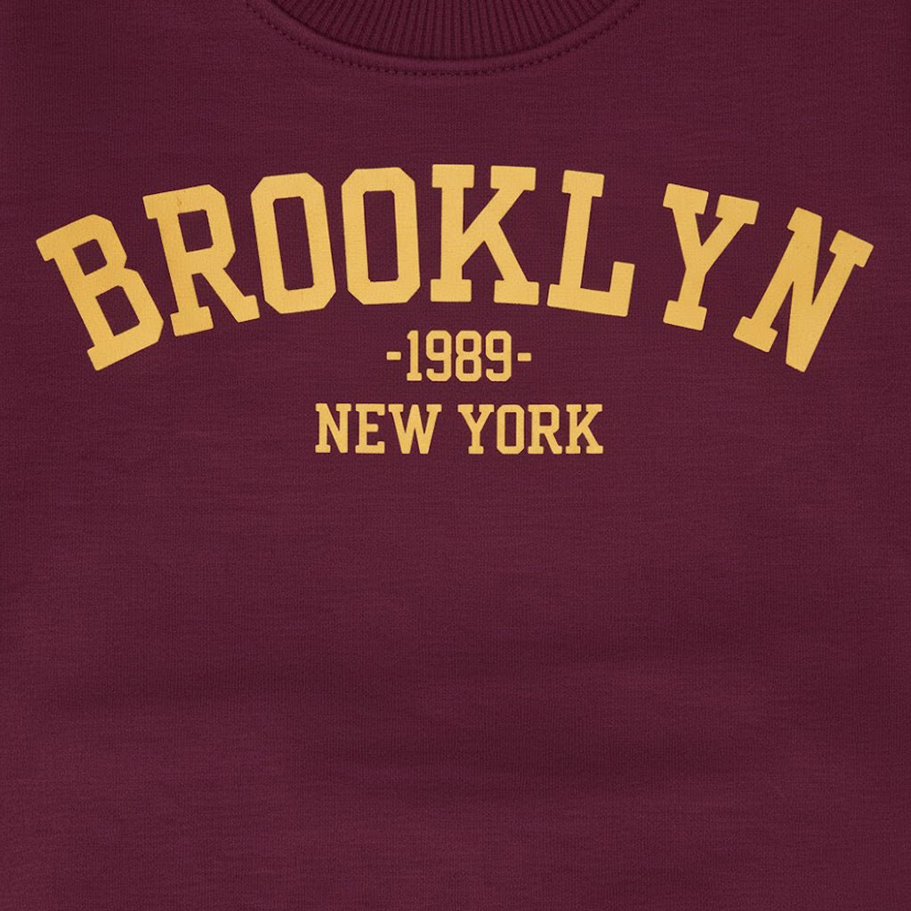 Brooklyn Maroon Tracksuit - Miniwears