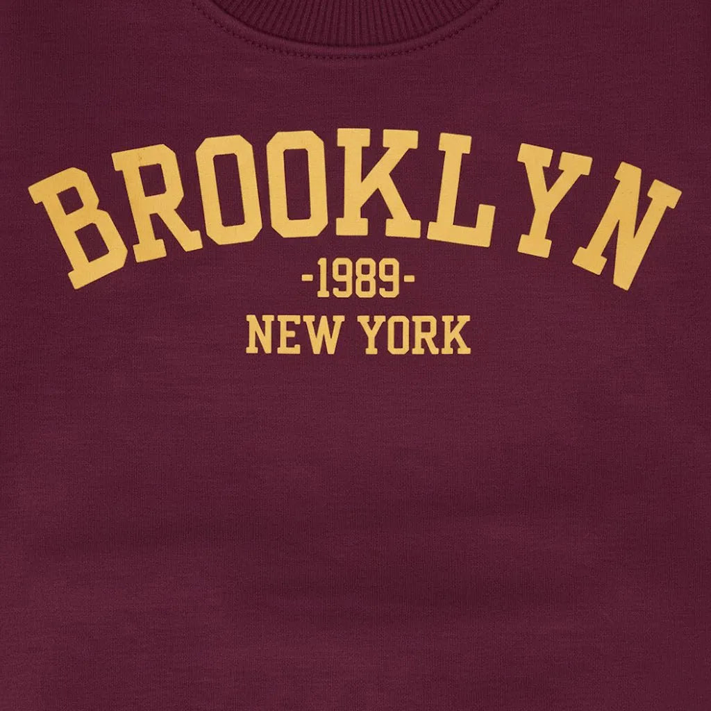 Brooklyn Maroon Tracksuit - Miniwears