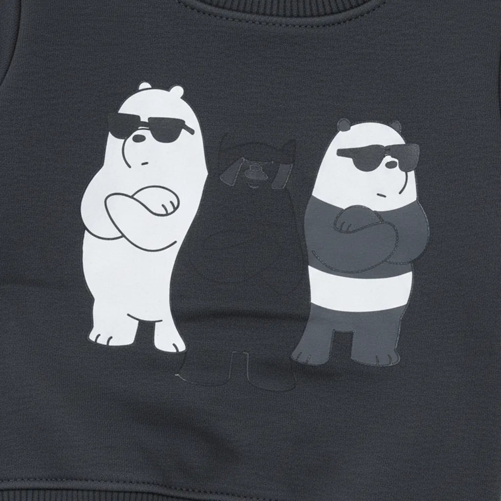 Cool Bears Dark Gray Tracksuit - Miniwears