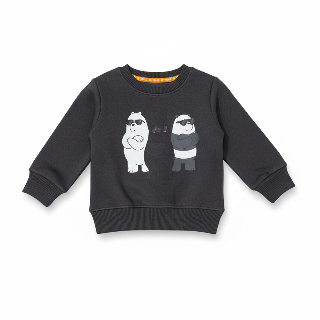 Cool Bears Dark Gray Tracksuit - Miniwears