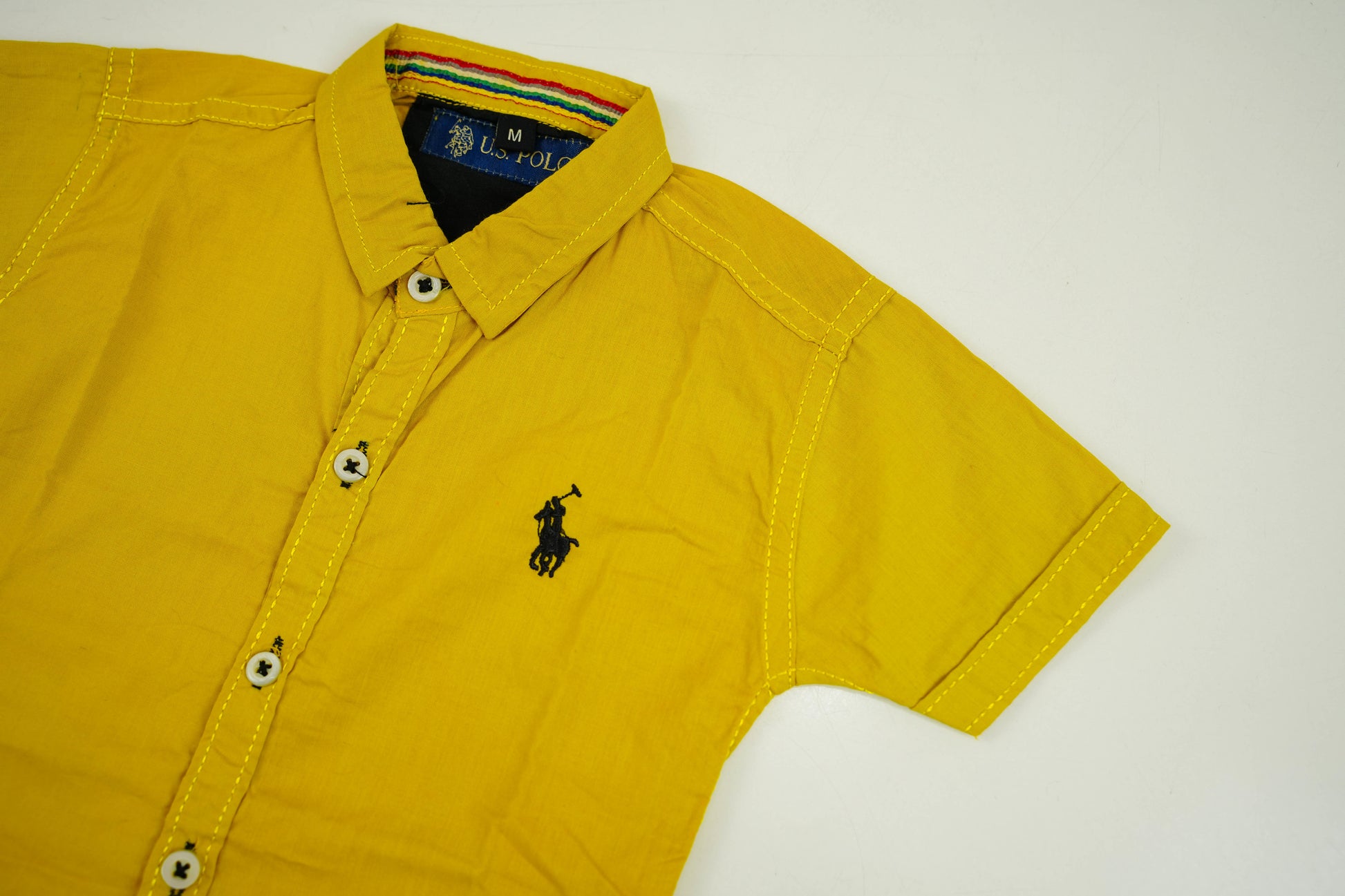 Yellow color Shirt for Boys - Miniwears