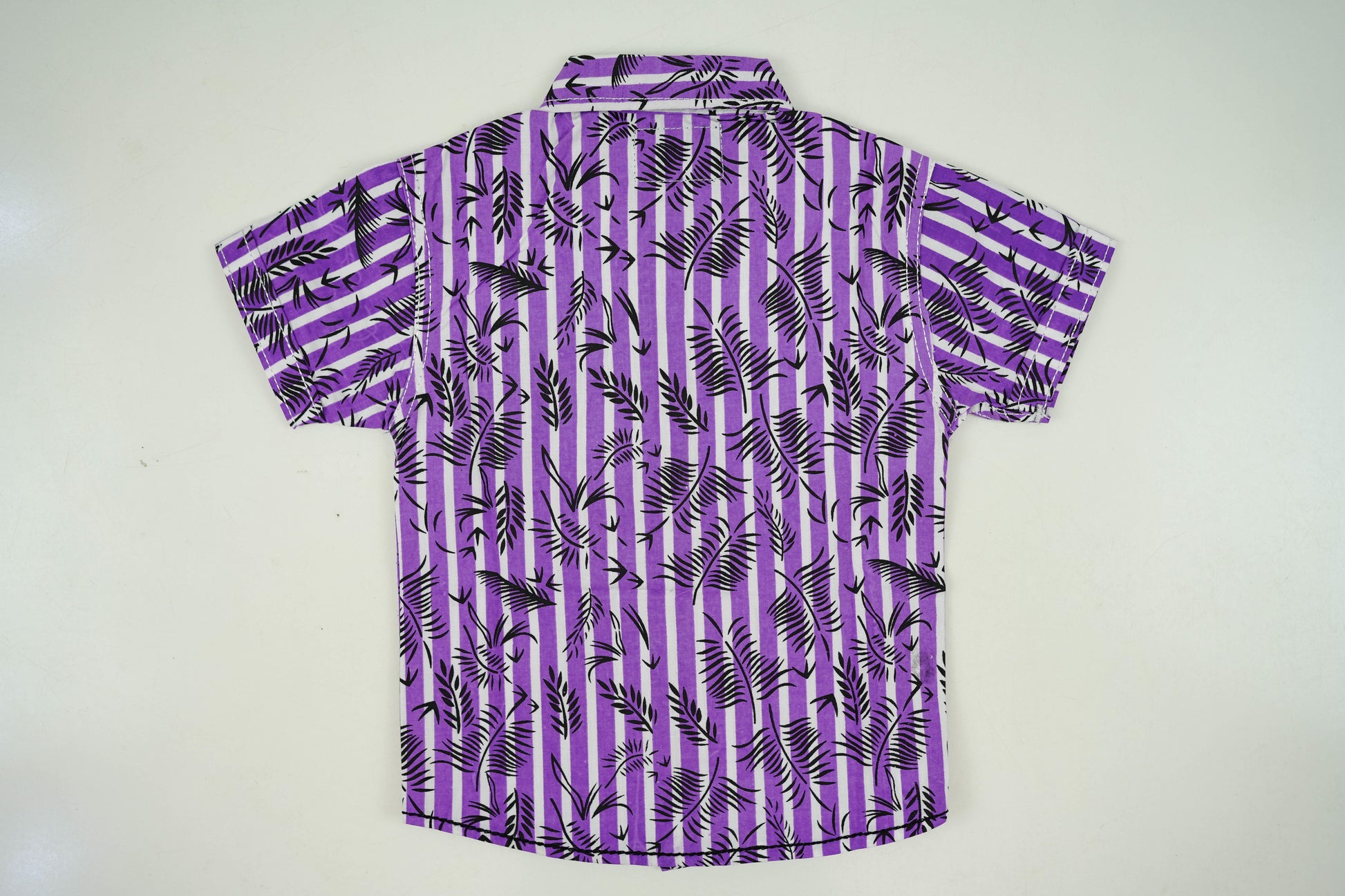 Purple Colored Cotton Dress Shirt - Miniwears