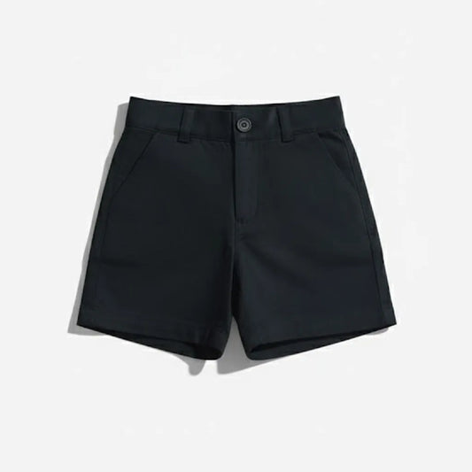 Dark Black Mini Shorts - Miniwears
