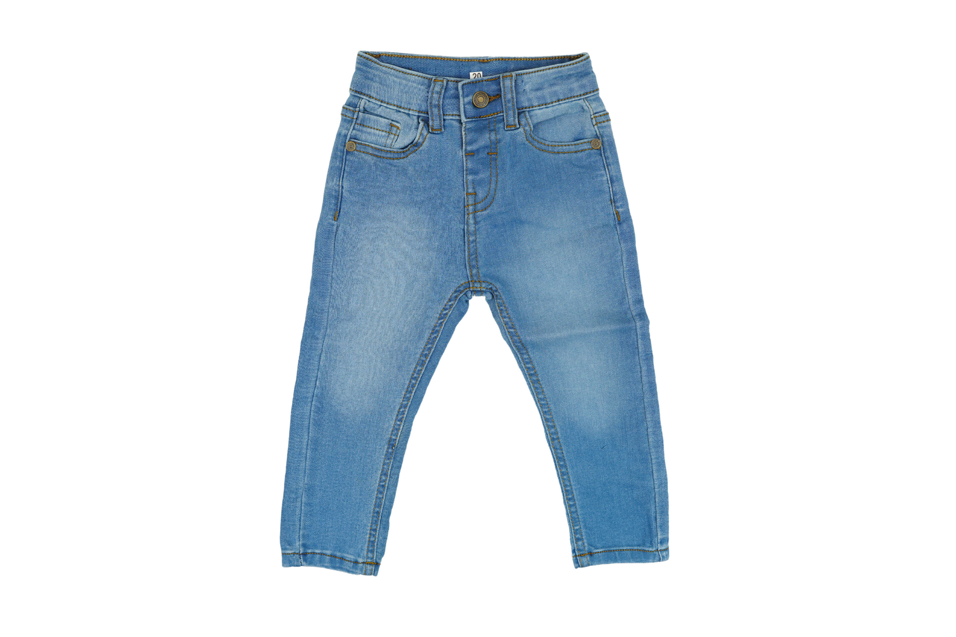 100% Pure Denim Pants for Boys (Light Blue) - Miniwears