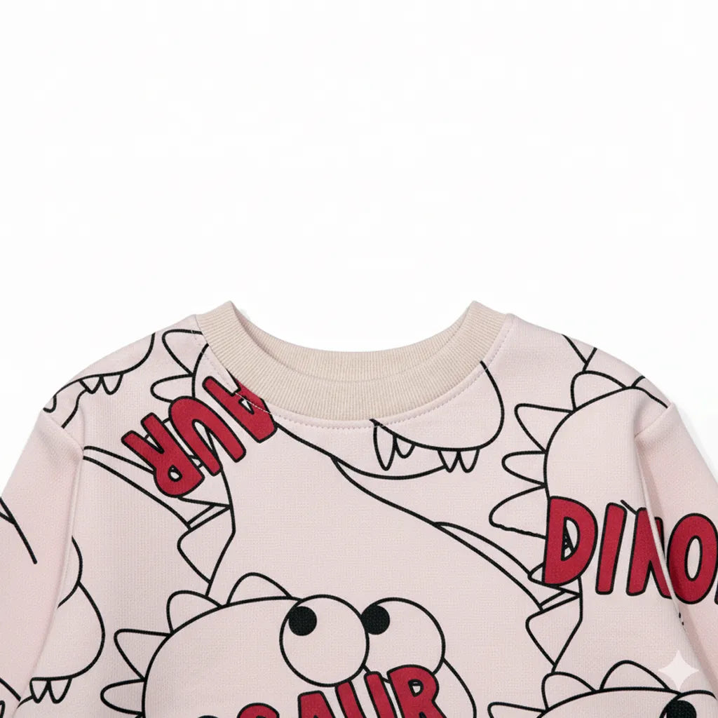 Dinosaur Pink Tracksuit - Miniwears