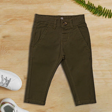 Camel Colored Cotton pants - Miniwears