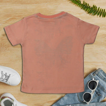 Girls Cotton Pink Tshirt