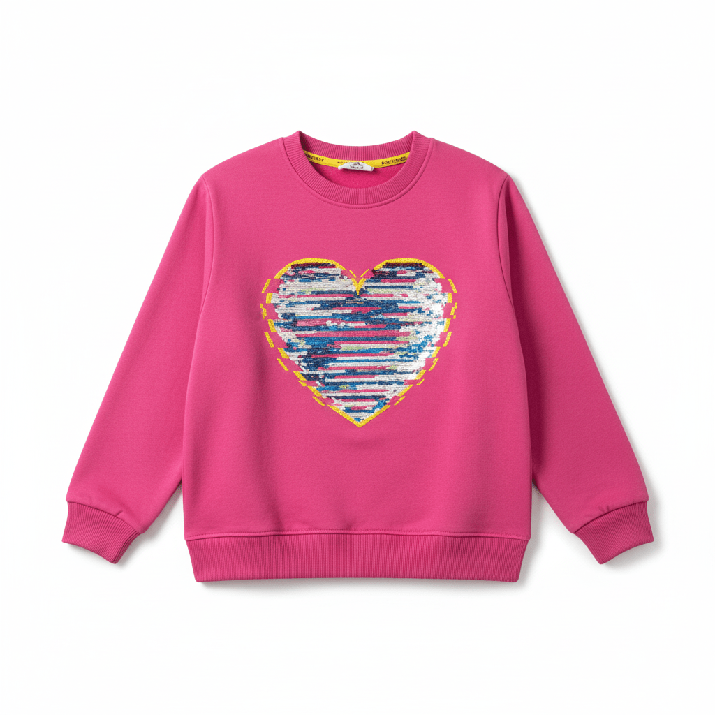 Heart Pink Tracksuit - Miniwears