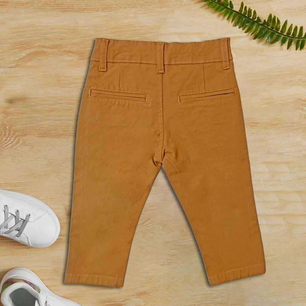 Khaki Cotton pants - Miniwears