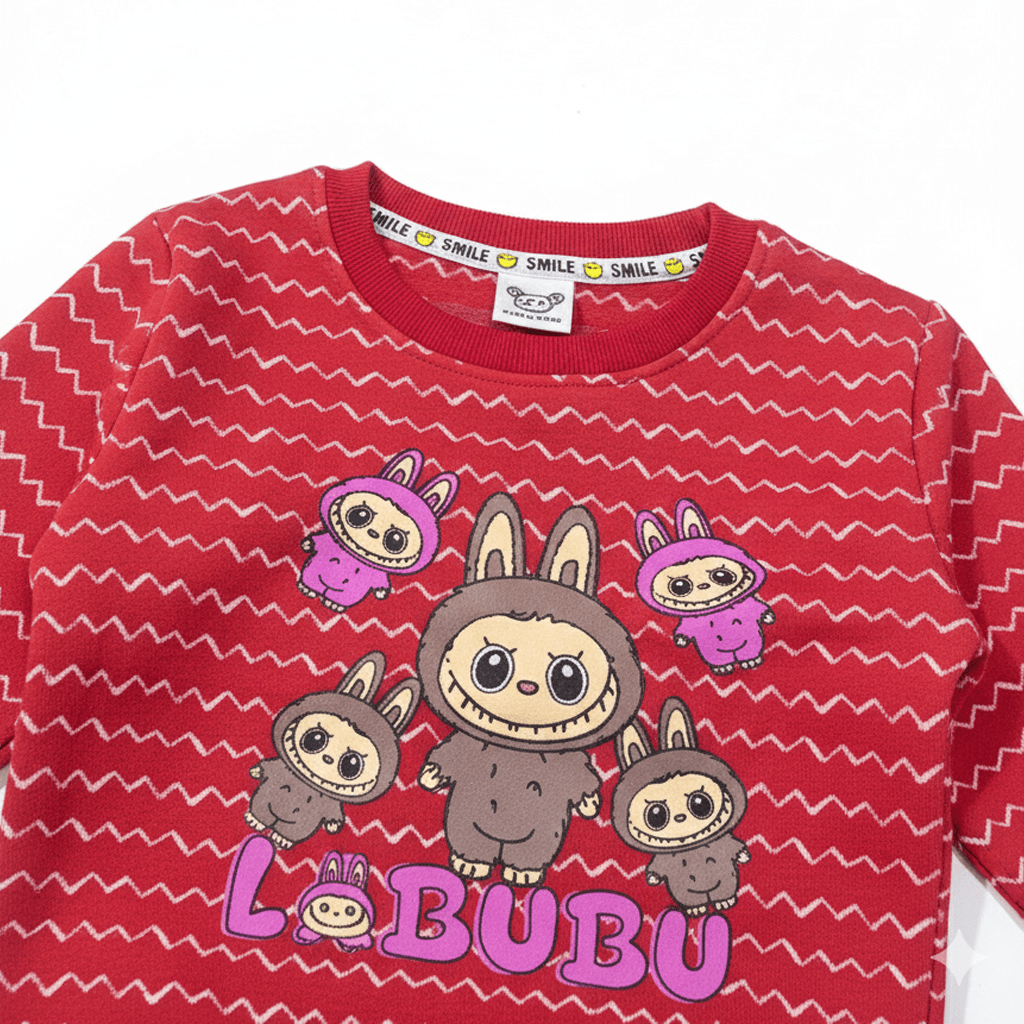 Labubu Red Tracksuit - Miniwears