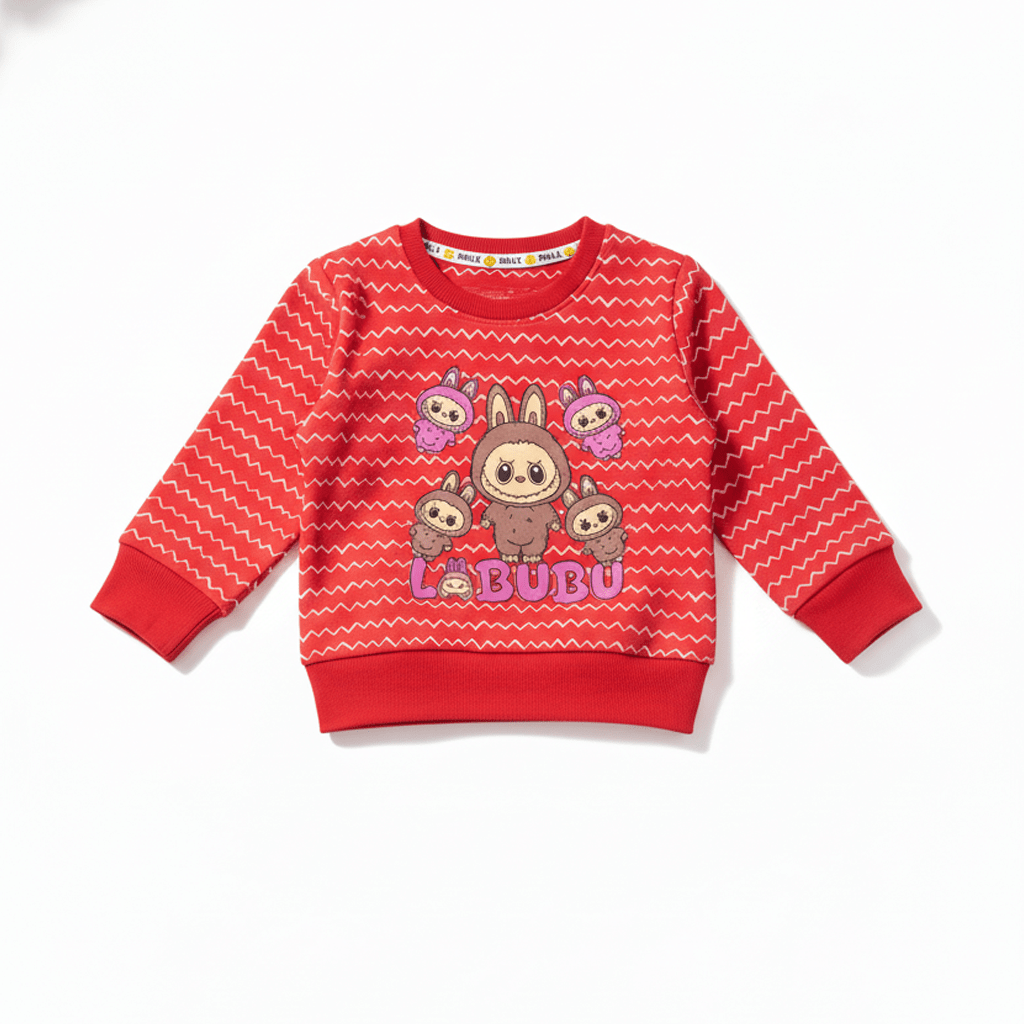 Labubu Red Tracksuit - Miniwears