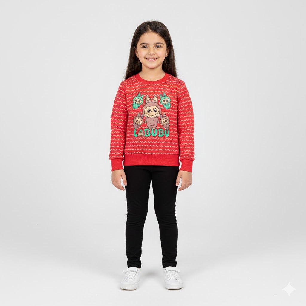 Labubu Red Tracksuit - Miniwears