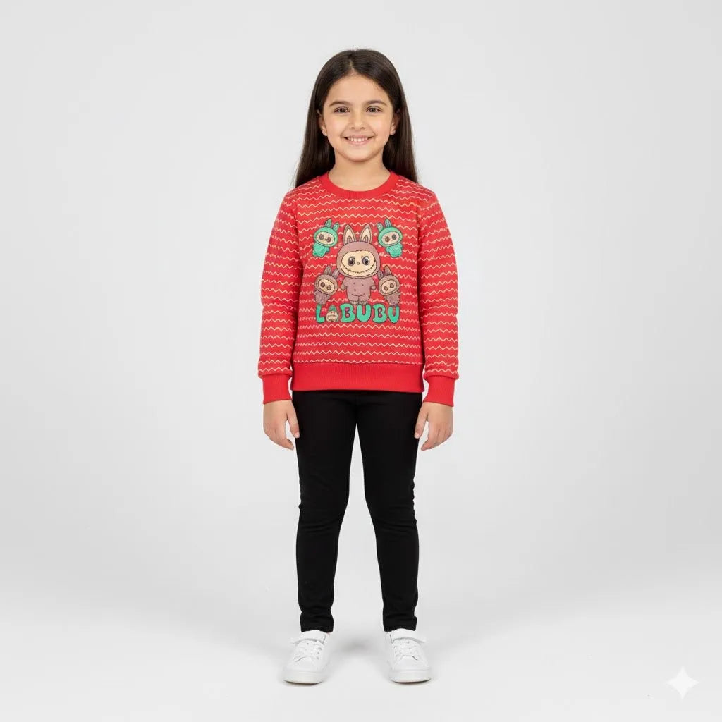 Labubu Red Tracksuit - Miniwears