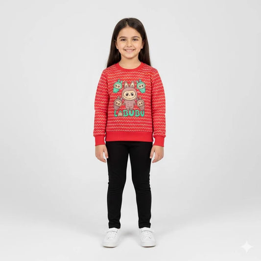 Labubu Red Tracksuit - Miniwears