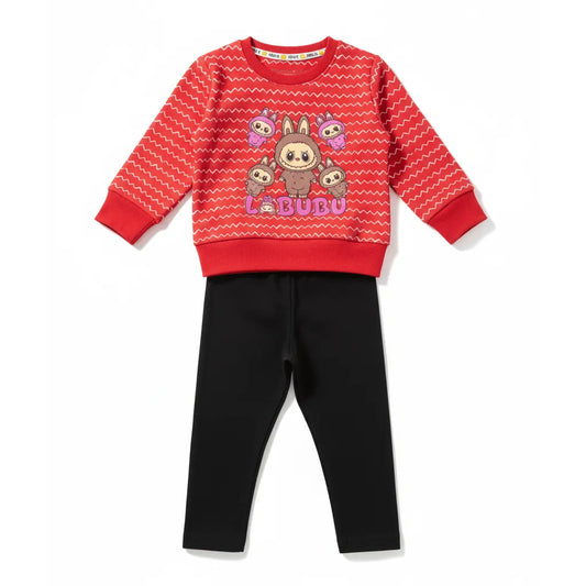 Labubu Red Tracksuit - Miniwears