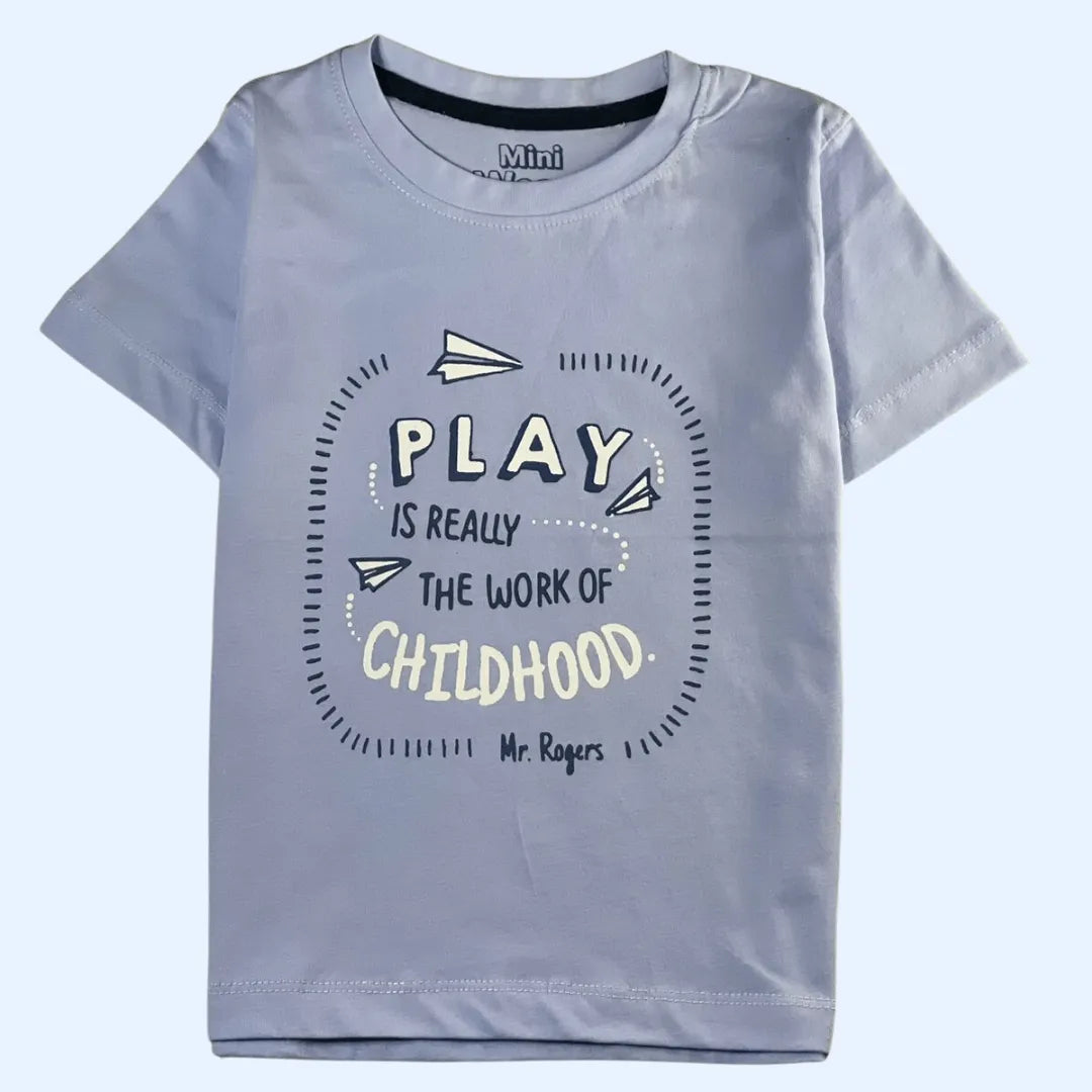 Light Blue Tshirt - Miniwears