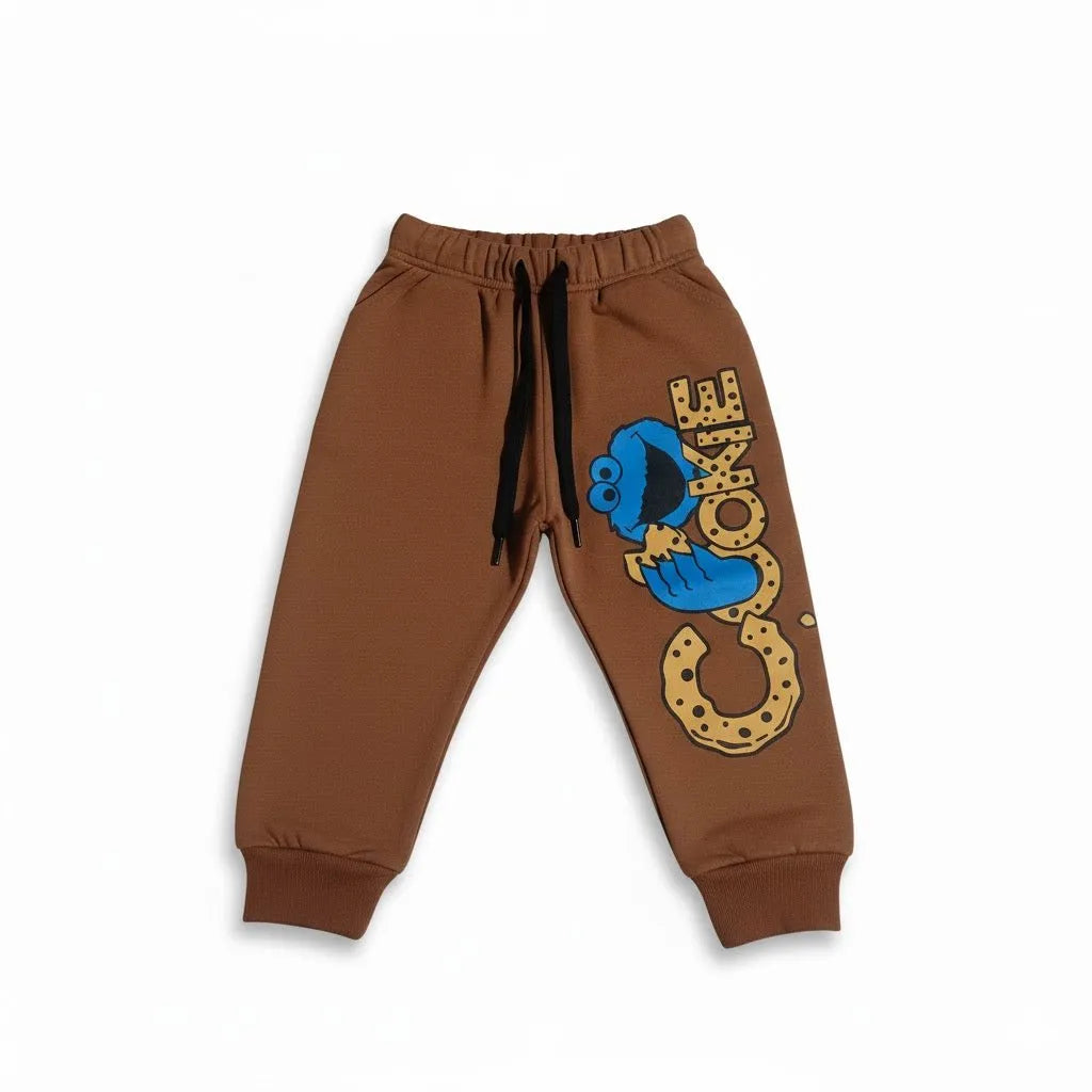 Little Cookies Brown Tracksuit - Miniwears