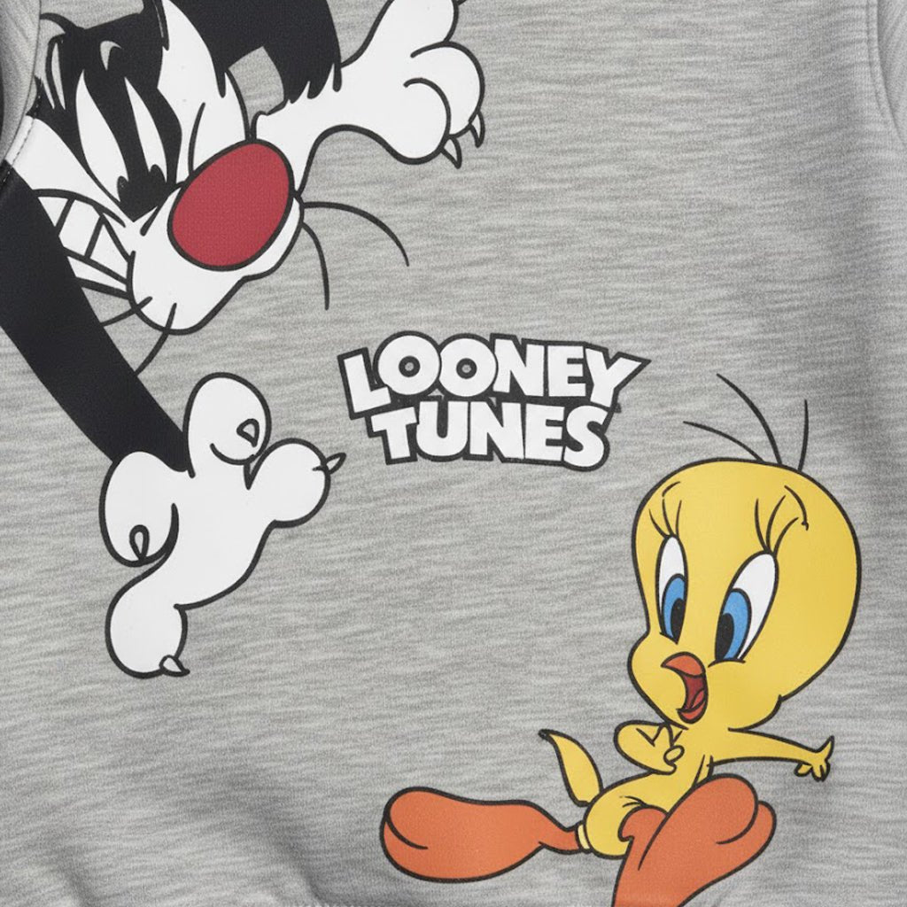 Looney Tunes Grey Tracksuit - Miniwears