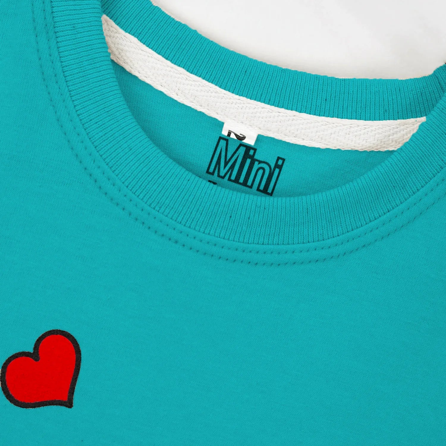 Love Bear T-Shirt & Trouser Set Blue - Miniwears