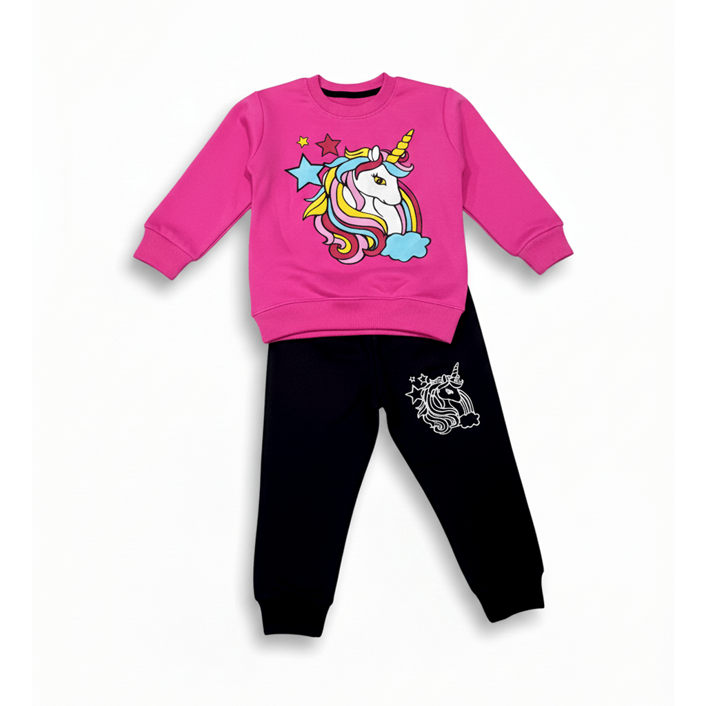 Magical Unicorn Pink Tracksuit - Miniwears