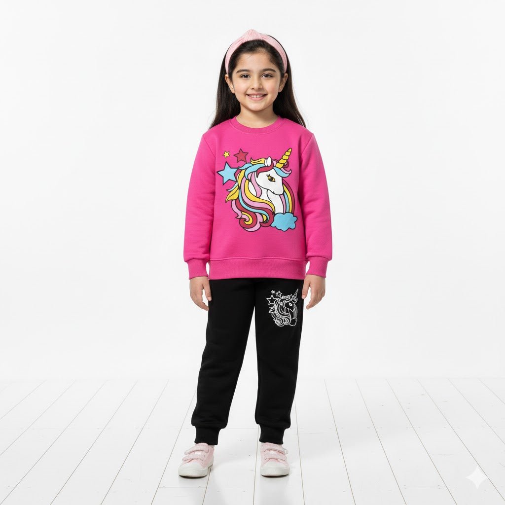 Magical Unicorn Pink Tracksuit - Miniwears