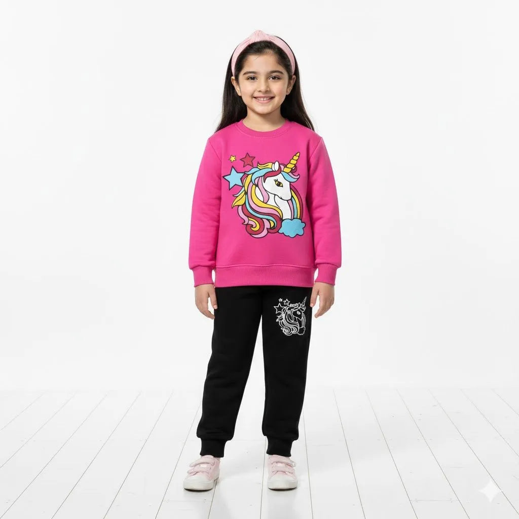 Magical Unicorn Pink Tracksuit - Miniwears
