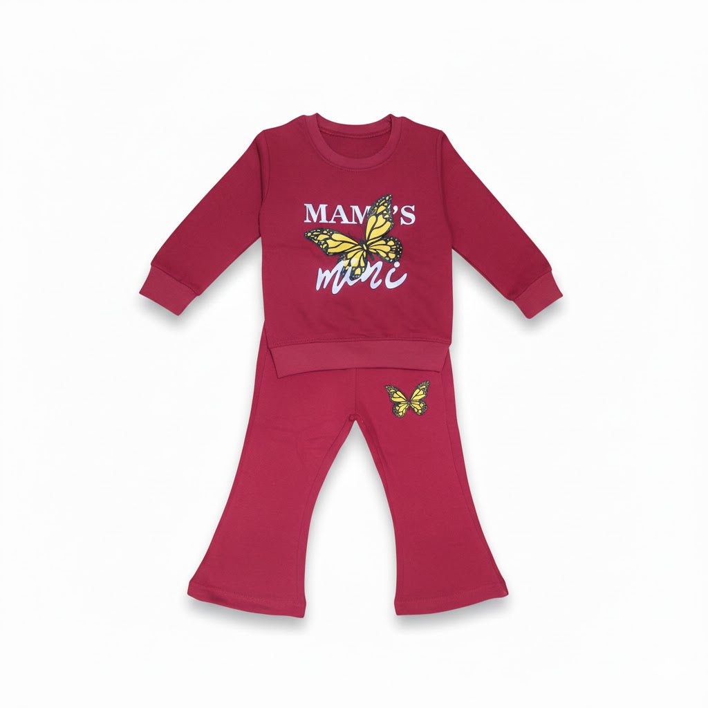 Mama's Mini Pink Tracksuit - Miniwears