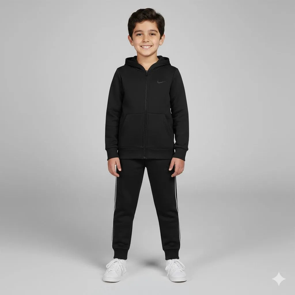 NK Black Tracksuit - Miniwears