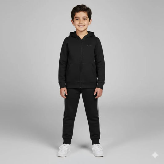 NK Black Tracksuit - Miniwears