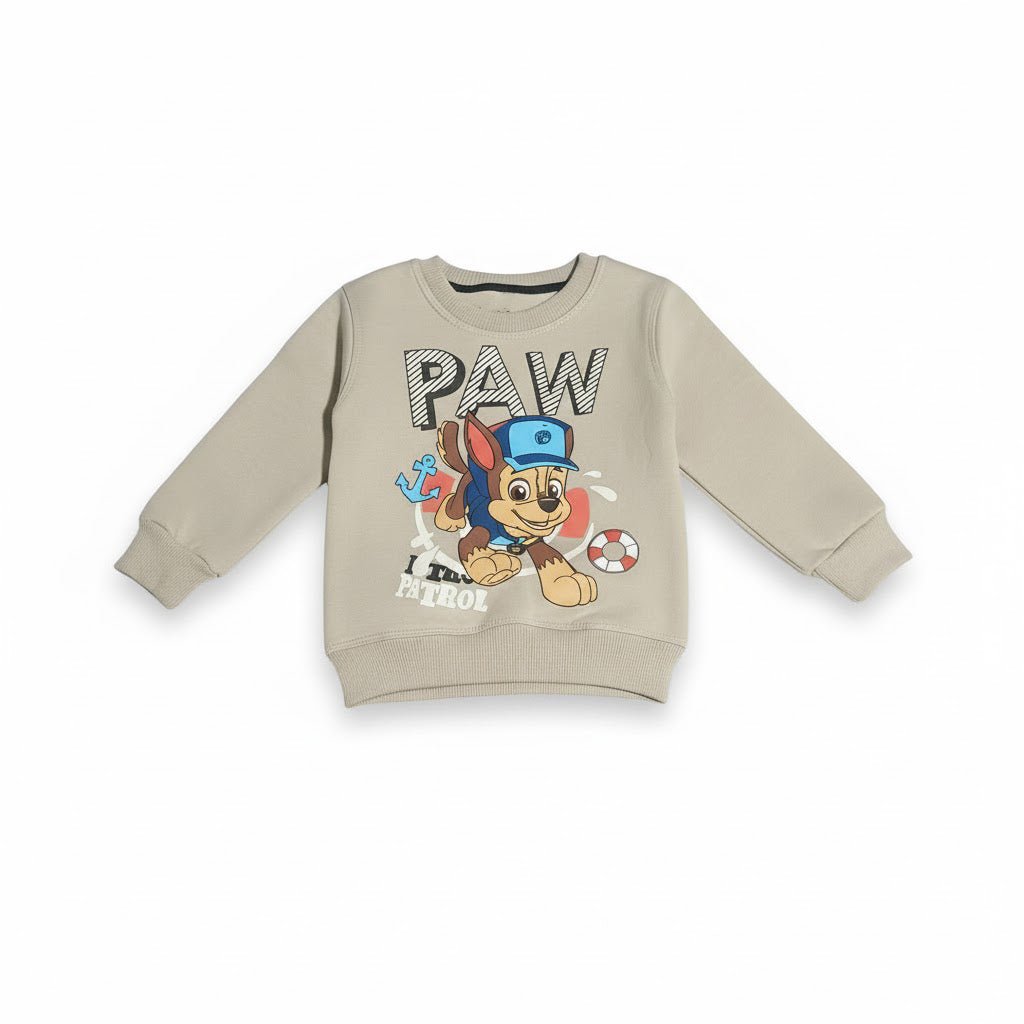 Paw Patrol Cream And Black Tracksuit - Miniwears